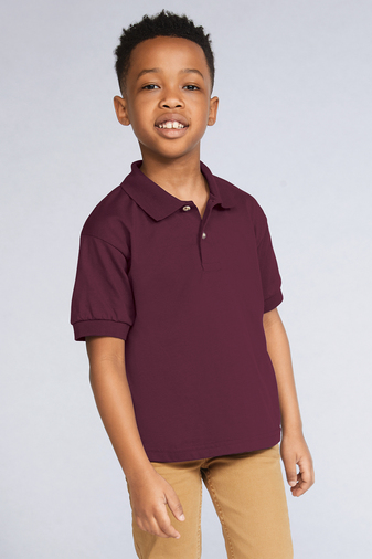 Gildan® Youth DryBlend® 6-Ounce 50/50 Cotton Poly Jersey Knit Sport Shirt